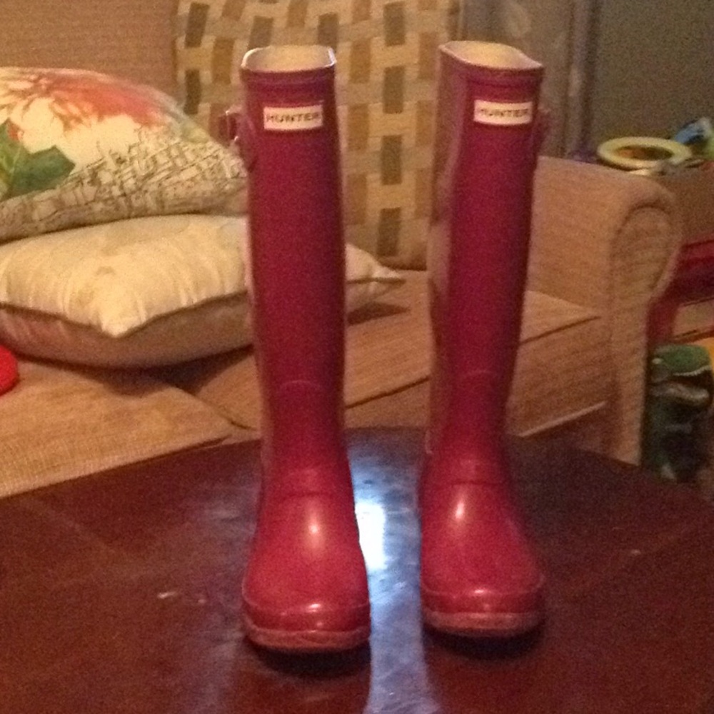 Hunter rain boots